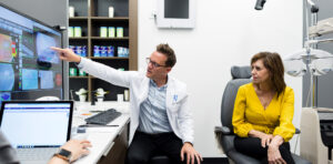 Consultation with Dr. Jared Holthaus at Vision Specialists in Omaha Nebraska