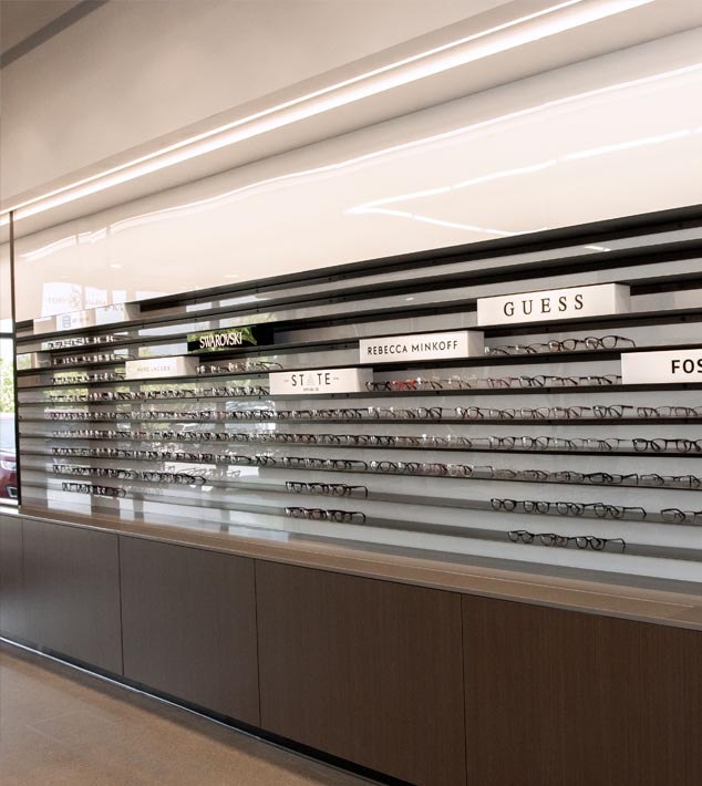 Huge variety of eyeglasses at Vision Specialists Omaha eye care center