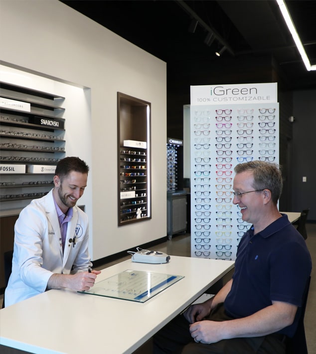Dr. Jared eyeglass Consultation